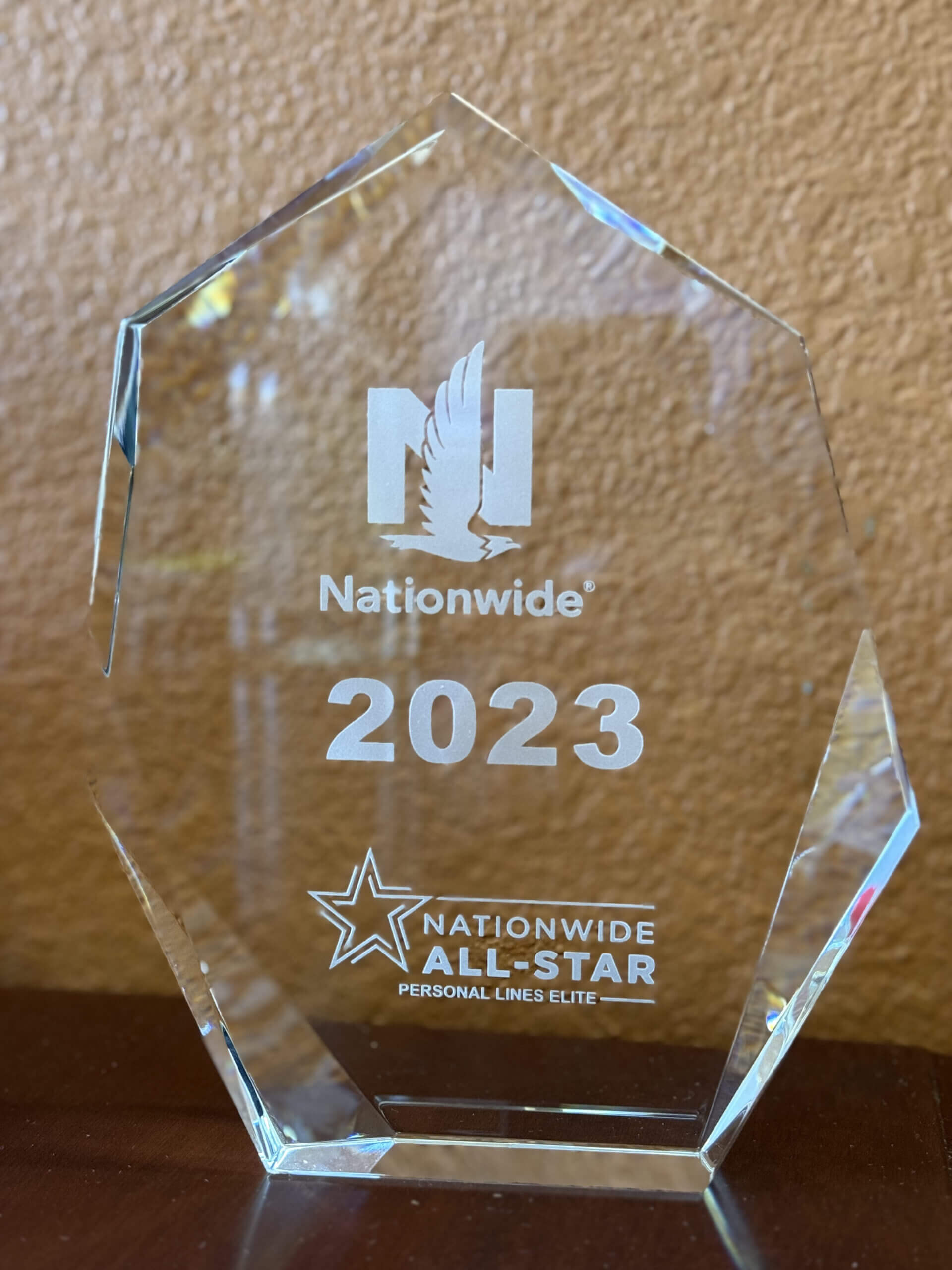 2023 Nationwide All-Star award