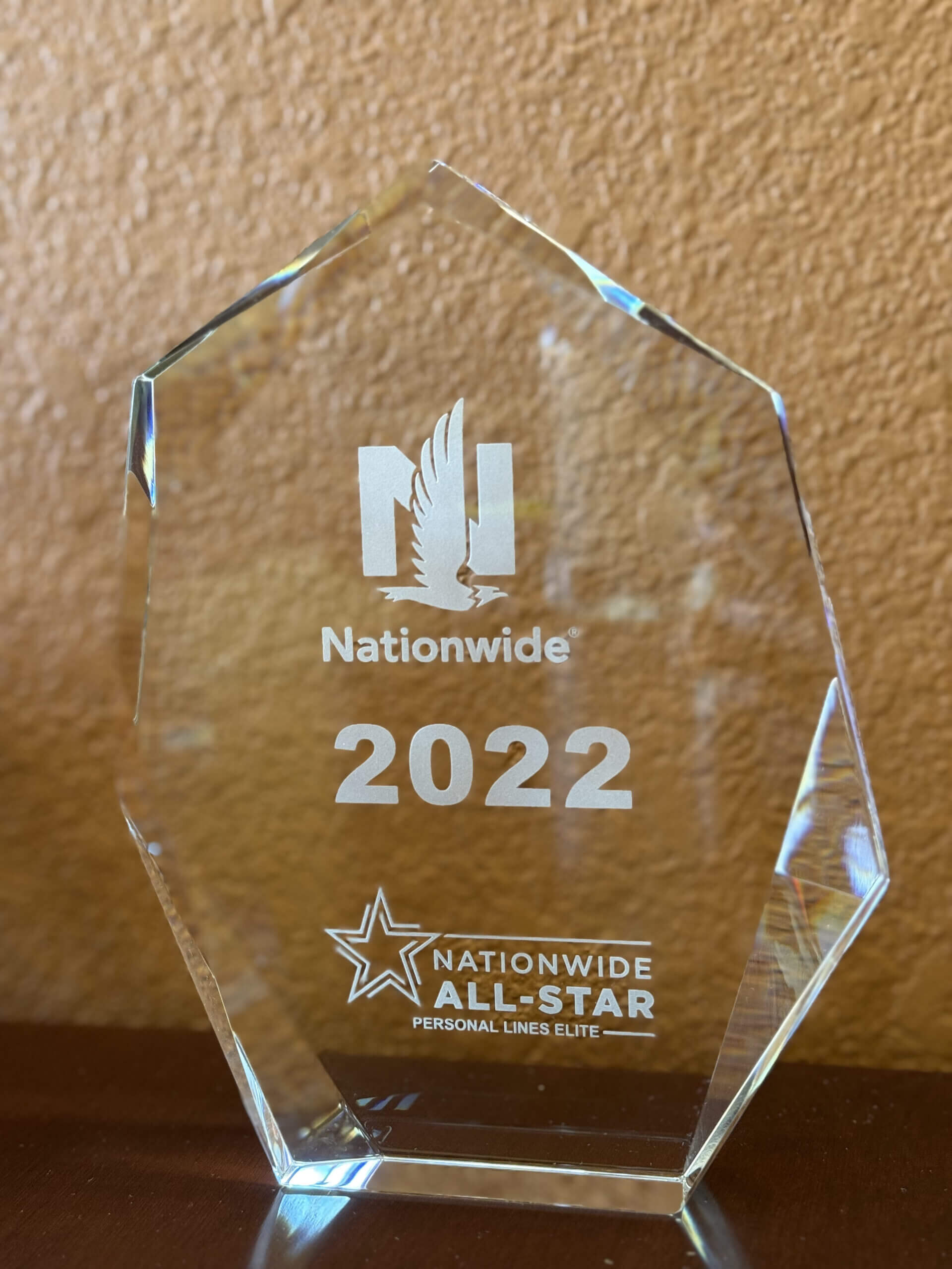2022 Nationwide All-Star trophy